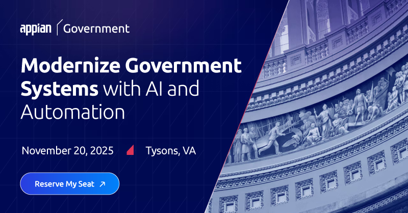 Carahsoft - Appian Govt Summit - Nov 2025